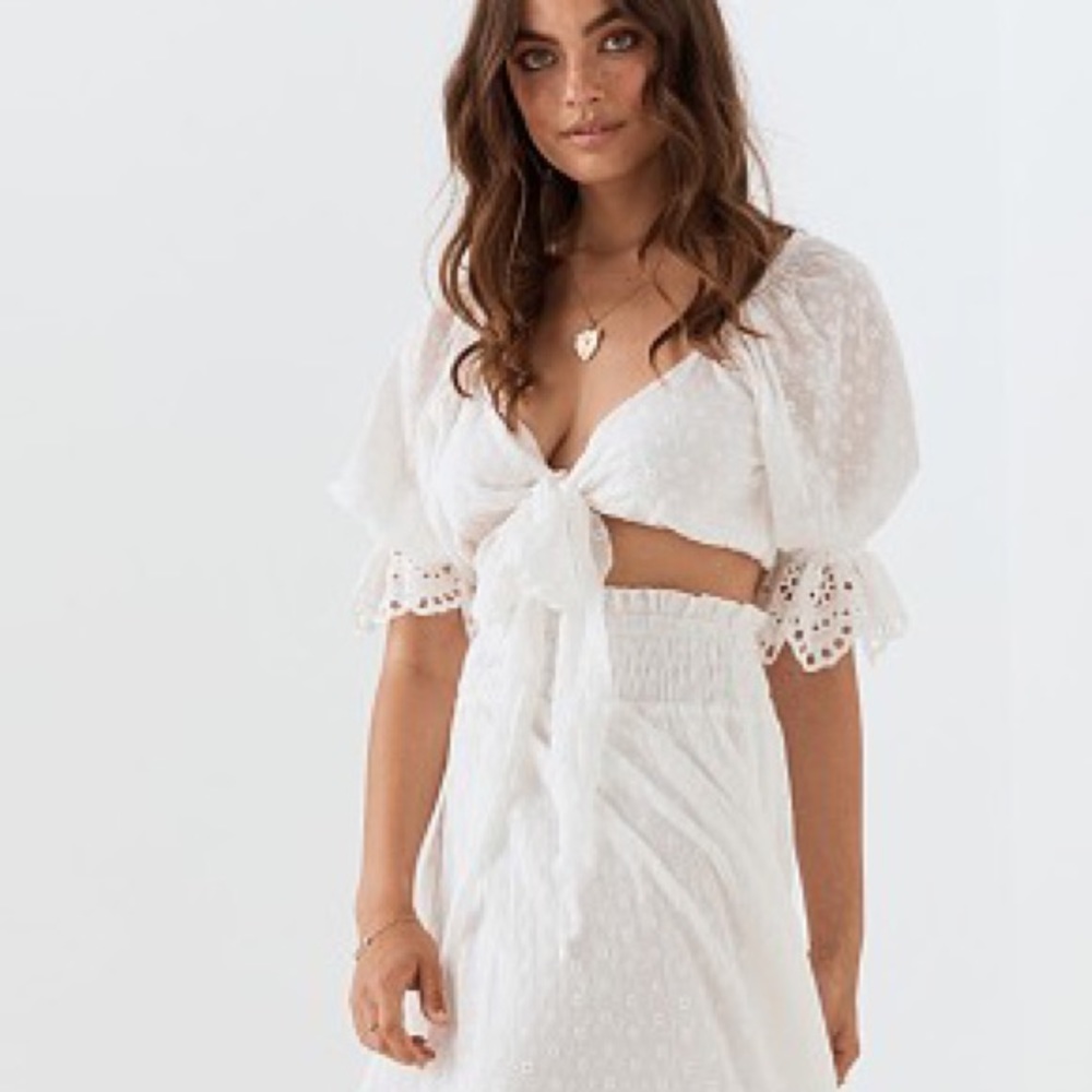 Spell daisy chain crop top